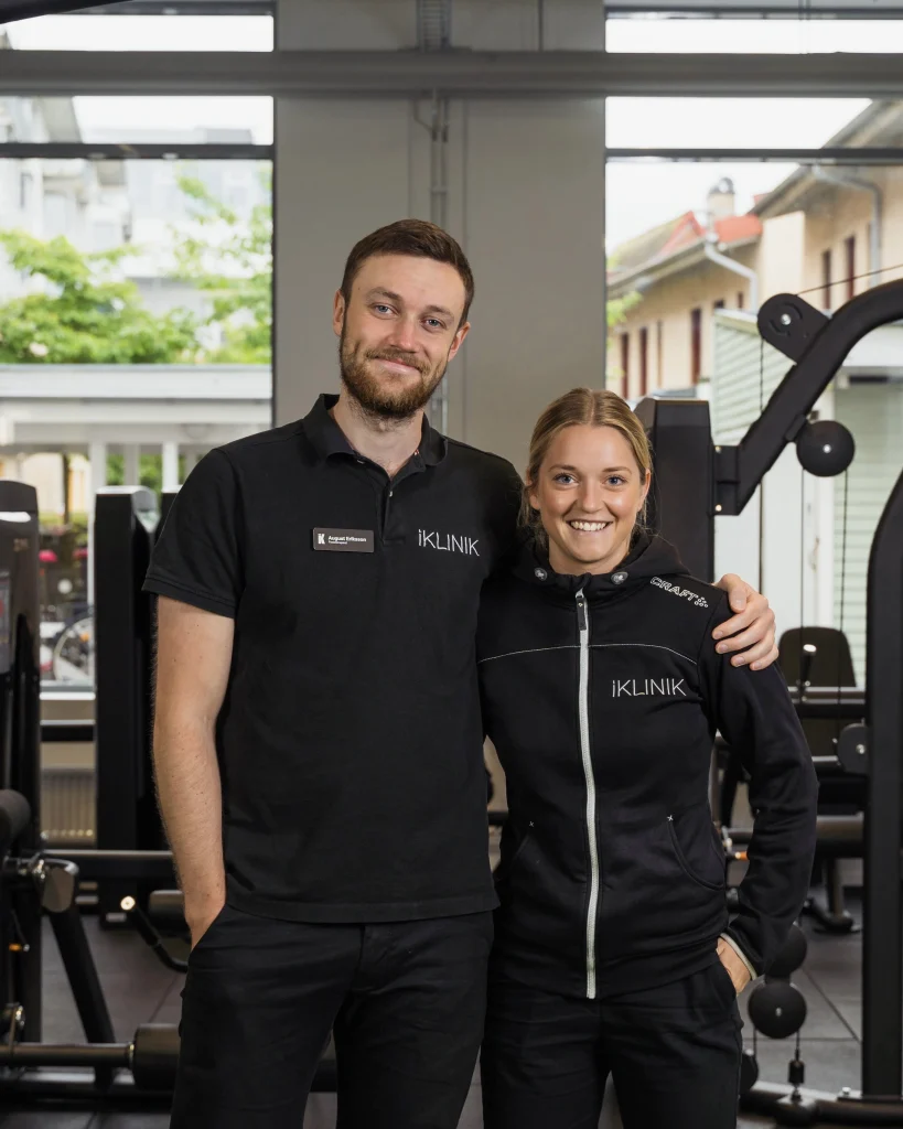 Bild nere i gymmet på viklinik vårdcentral