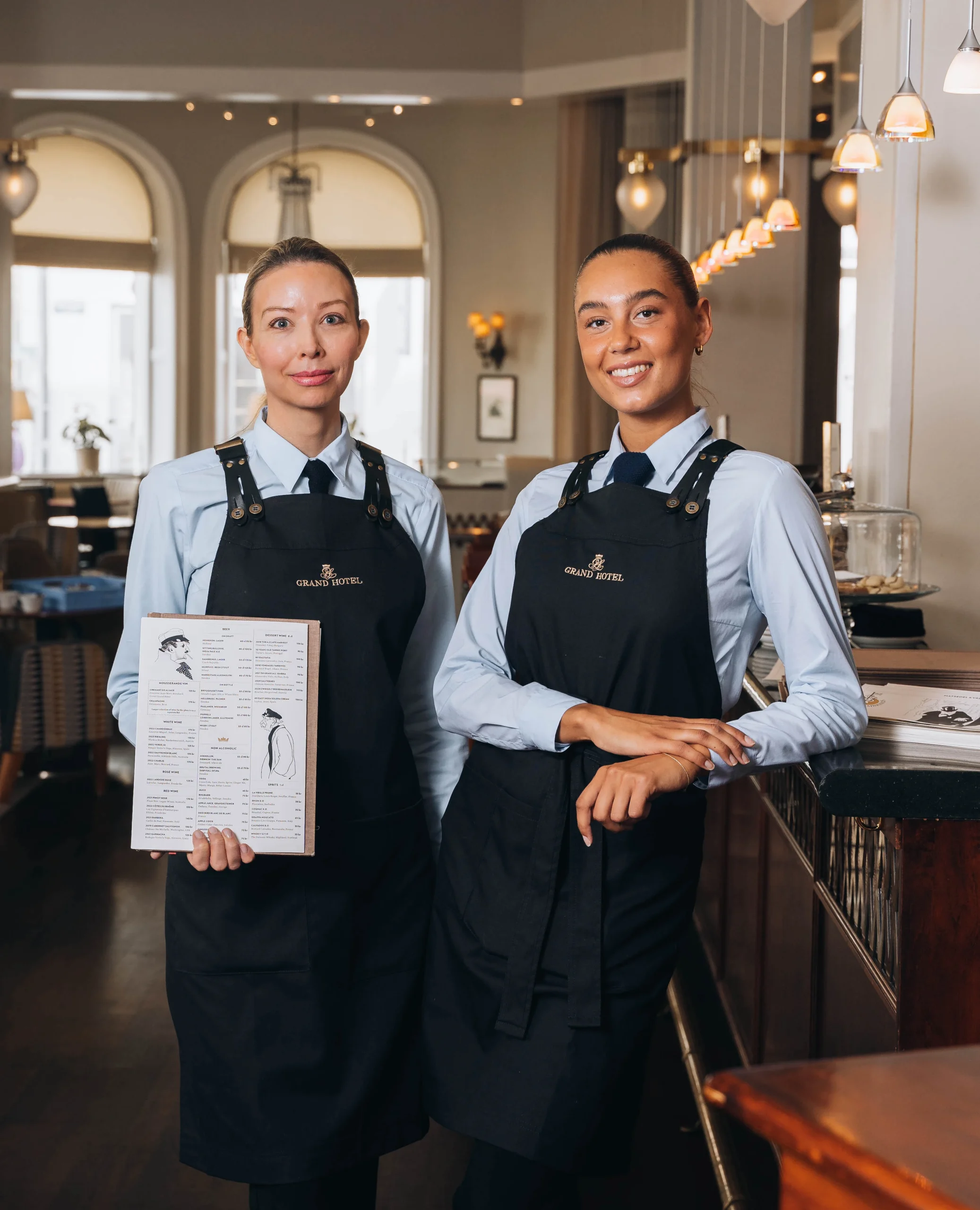 Bild på personal som jobbar på Grand Hotel Lund